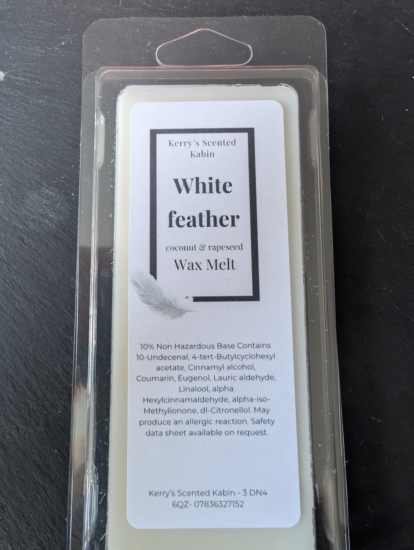 White feather Wax Melt